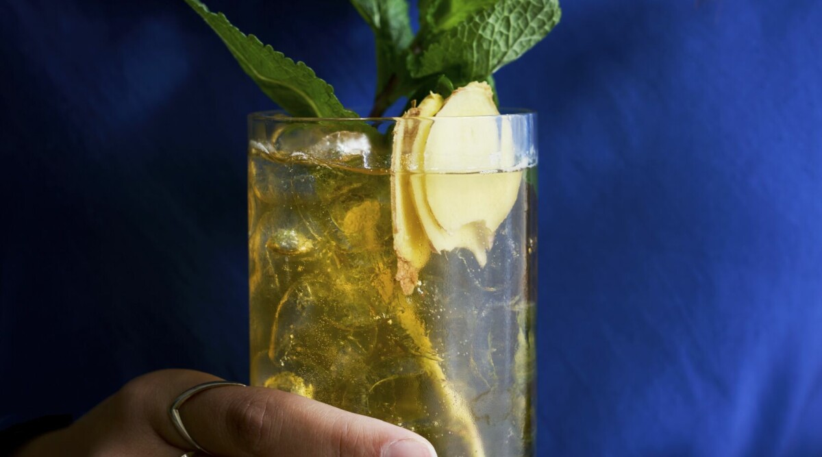 Ingefärs-julep – med champagne och ingefära