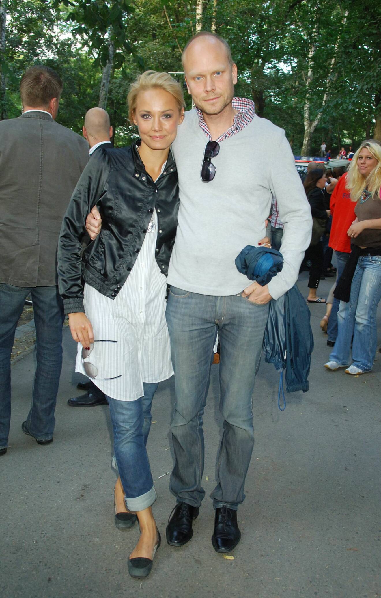 Carina Berg och Kristian Luuk 2007