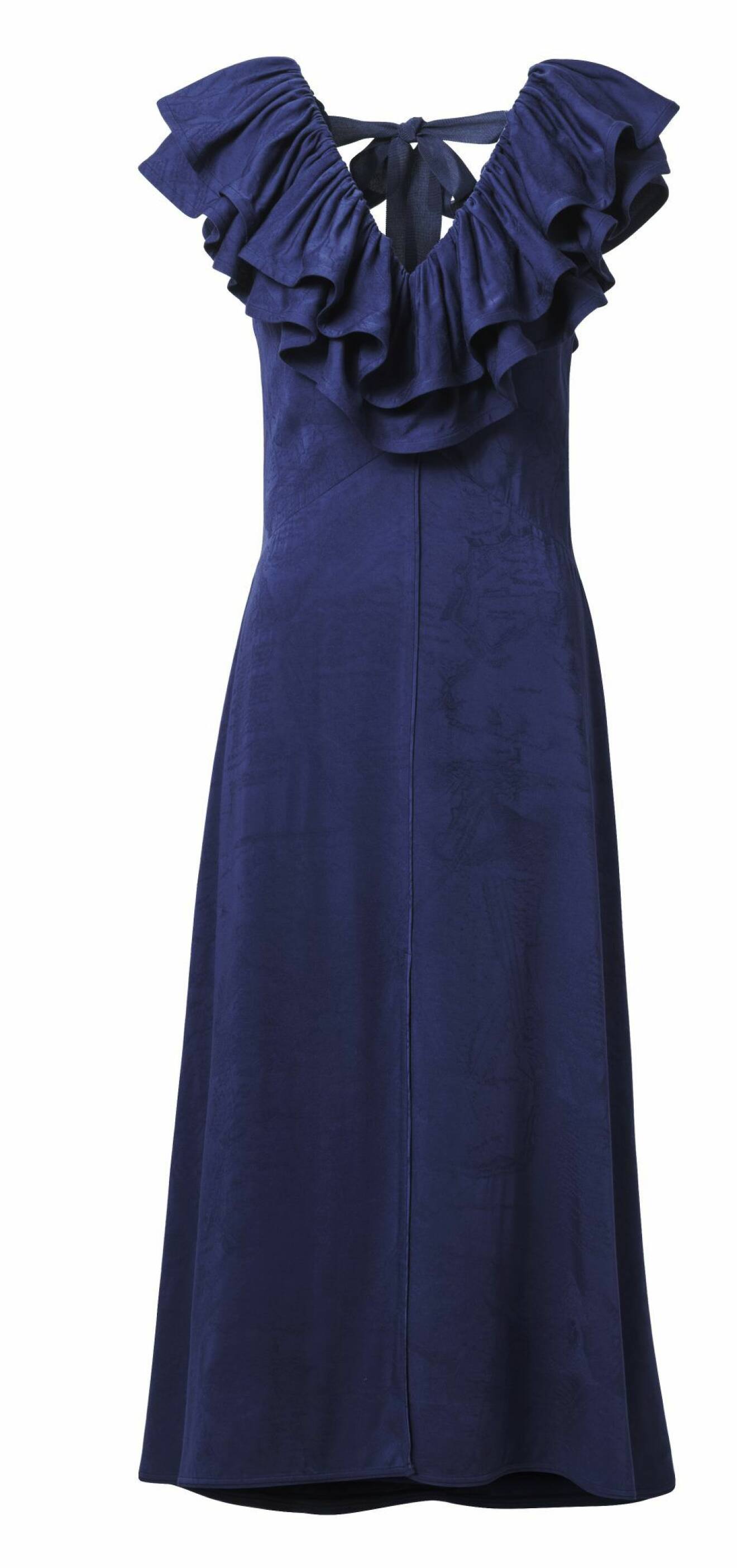 H&M Conscious Exclusive SS20 blå klänning