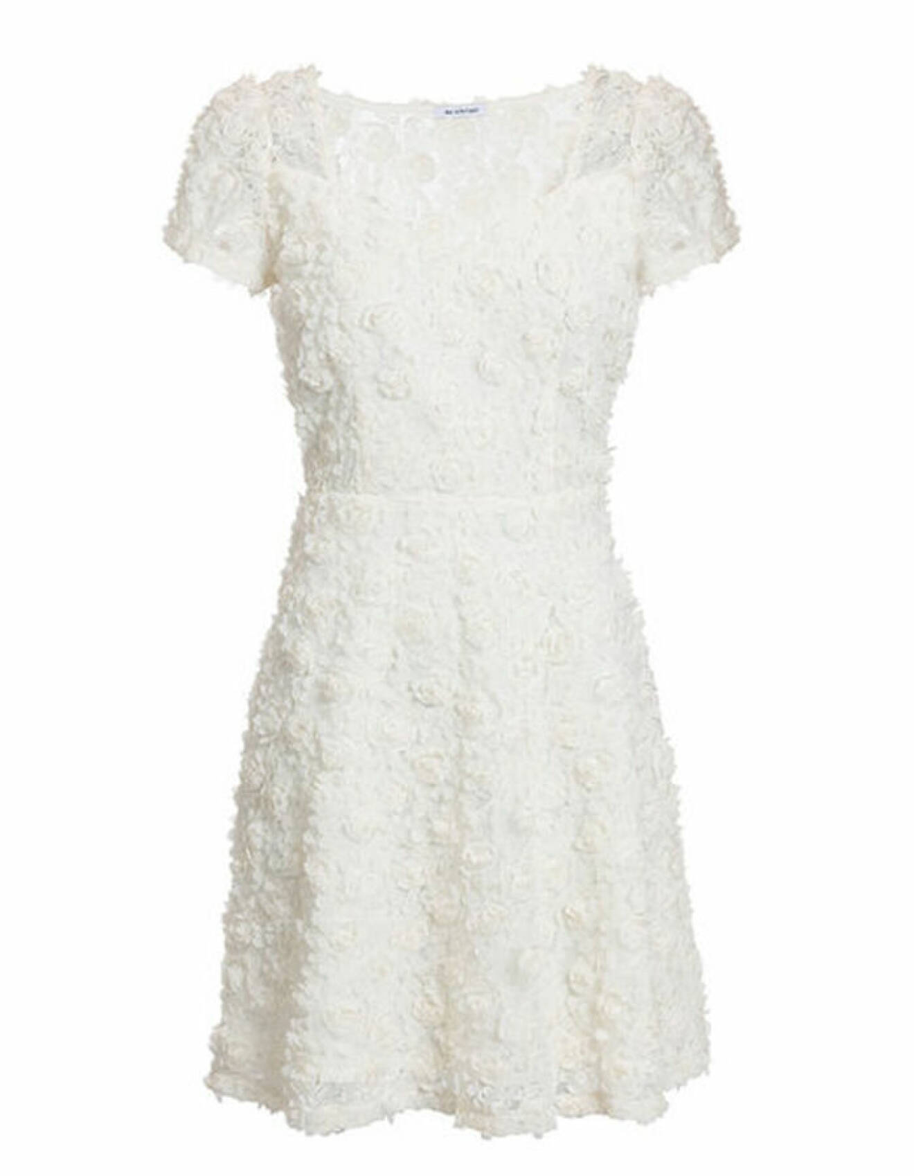 Ida Sjöstedt Millie Dress – kort kortärmad brudklänning med blommor 2022