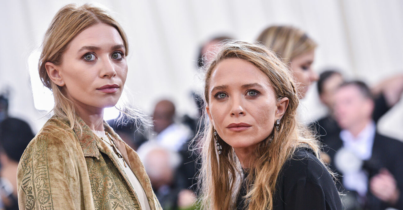Ashley och Mary-Kate Olsen på röda mattan