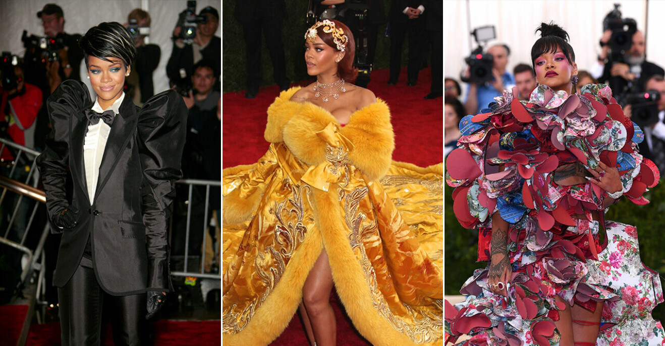 Rihannas looks från Met-galan