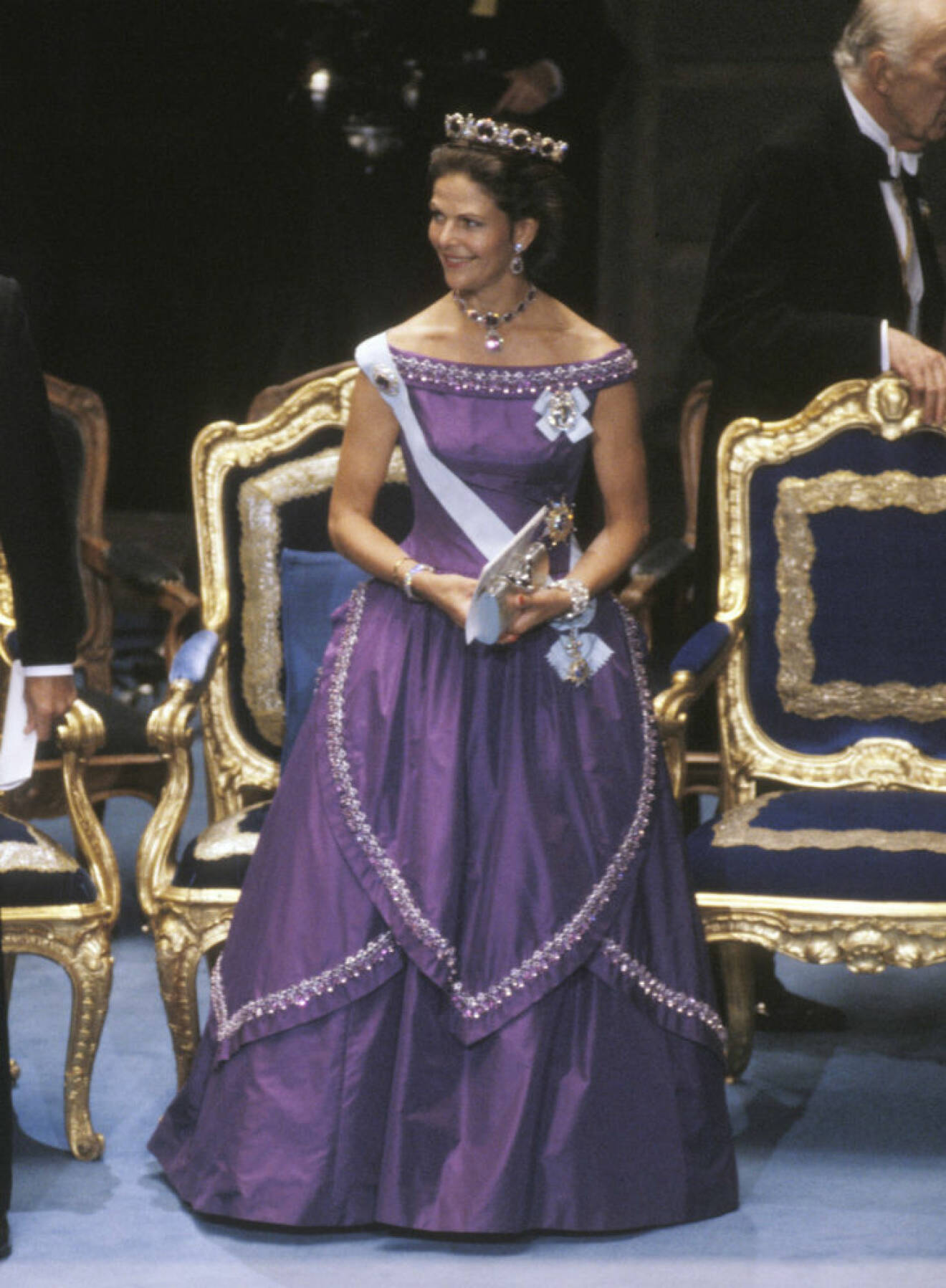 1986. Lila klänning av Jörgen Bender