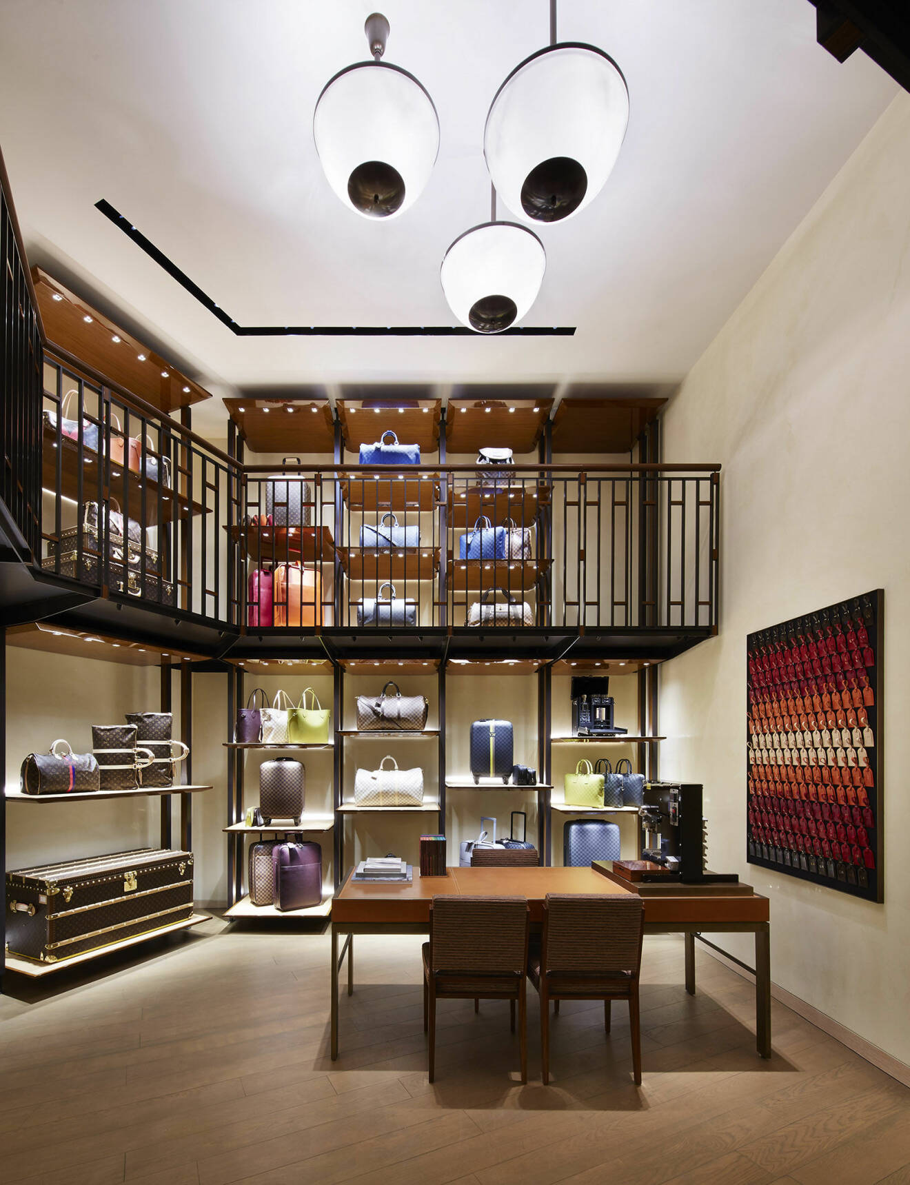 Louis Vuitton nyinviger butiken i Stockholm