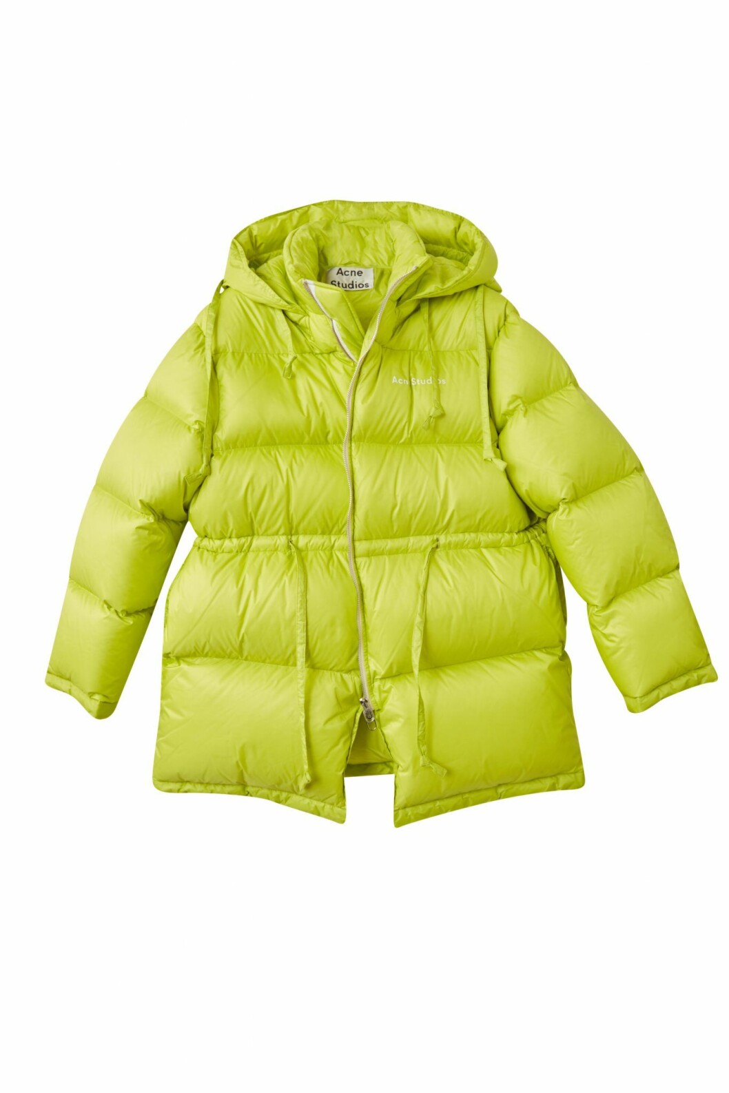Dunjacka i gul neon från Acne Studios.