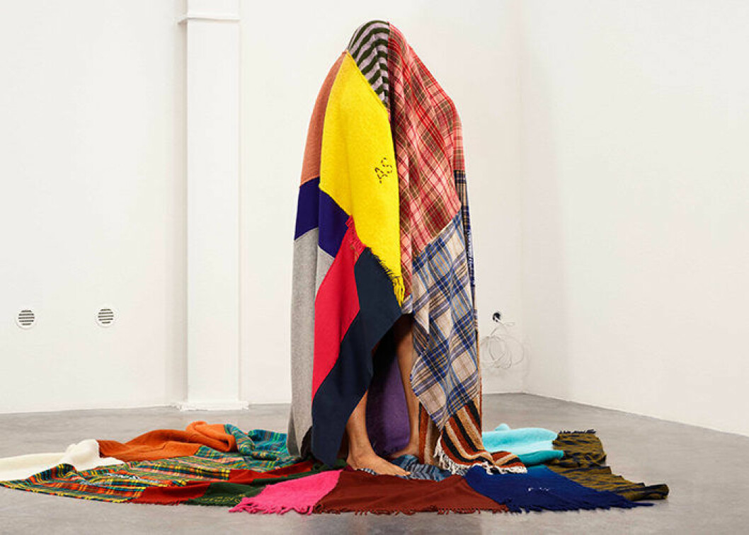 Filt från Acne Studios nya kollektion inspirerad av scarfer