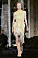 Gul klänning med fransar från Acne Studios.