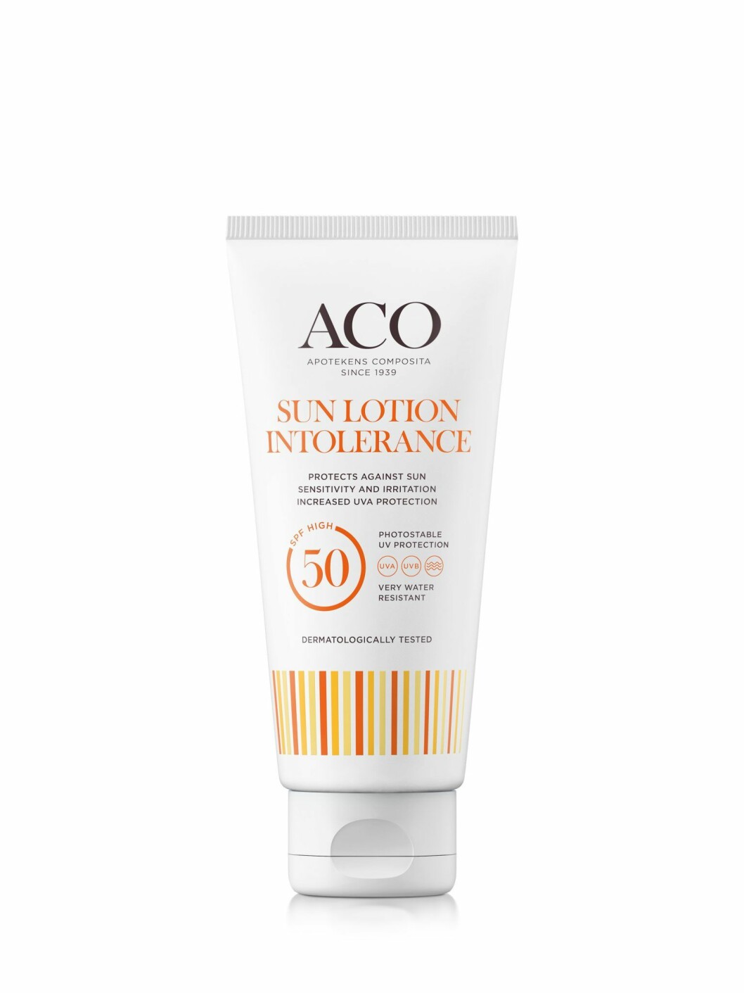 ACOs Sun lotion intolerance