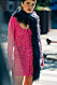 Emma Fridsell rosa look. Stockholm fashion week ss22