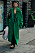 Emma Fridsell grön kappa.