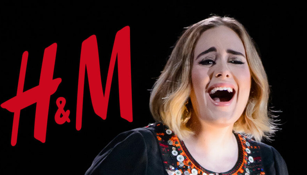 Adele fick inte handla på H&amp;M – hade inga pengar på kortet