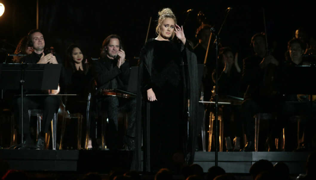 Därför tvingades Adele avbryta sitt framträdande under Grammygalan