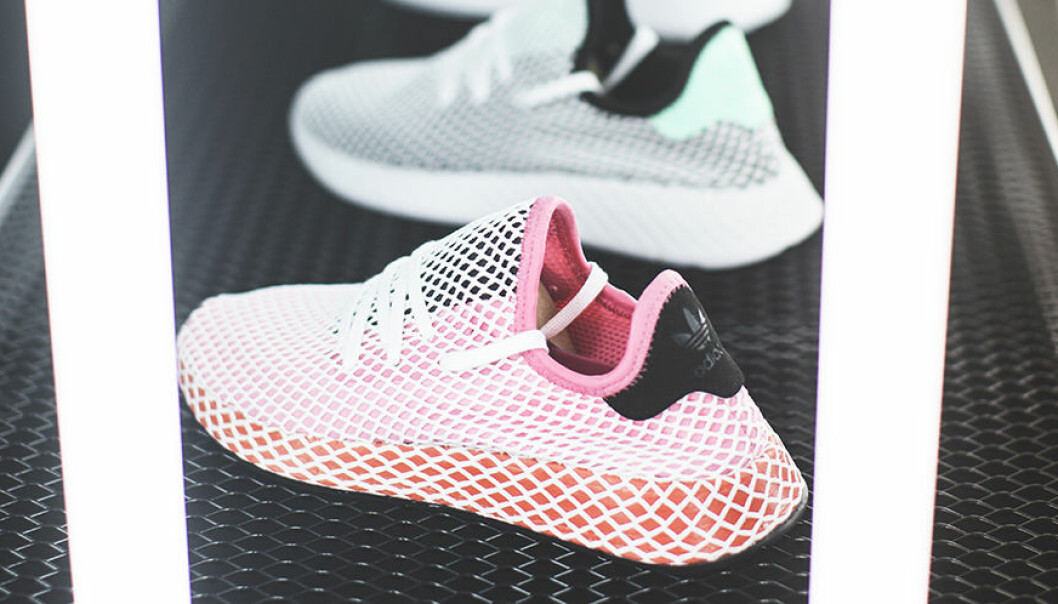 Vårens stora lansering från Adidas: Sneakern Deerupt – helt täckt i nät
