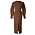 Adoore stickad klänning Verbier brun