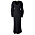 Adoore svart stickad klänning Hourglass Dress