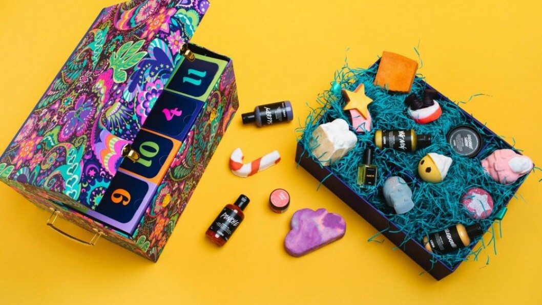 Lush julkalender 2020 är fylld med bubblande överraskningar. Lush julkalender 2020