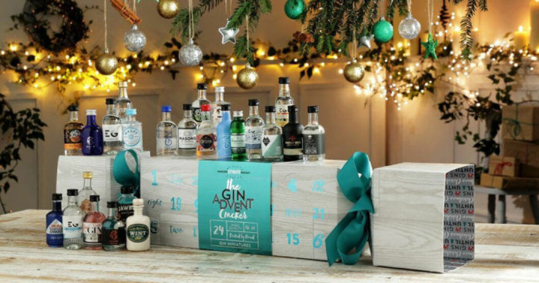 Adventskalender med gin & tonic. Adventskalender med gin & tonic.