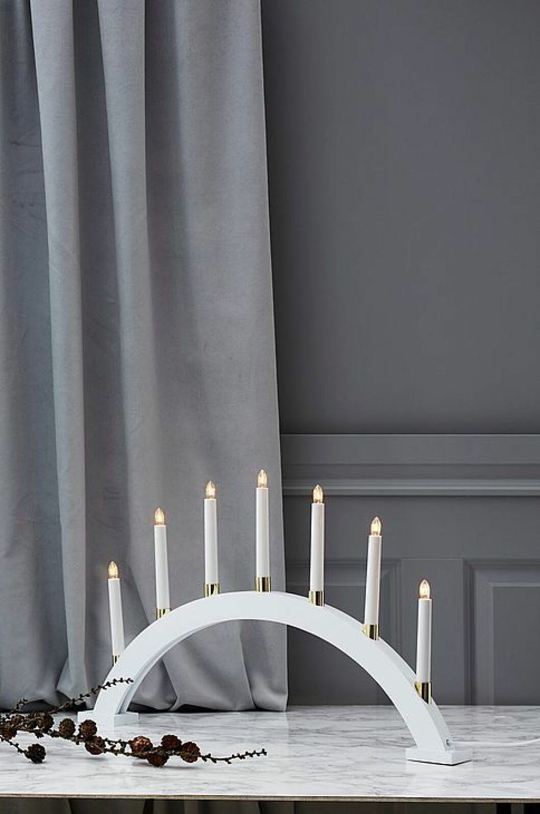 Adventsljusstake från Ellos