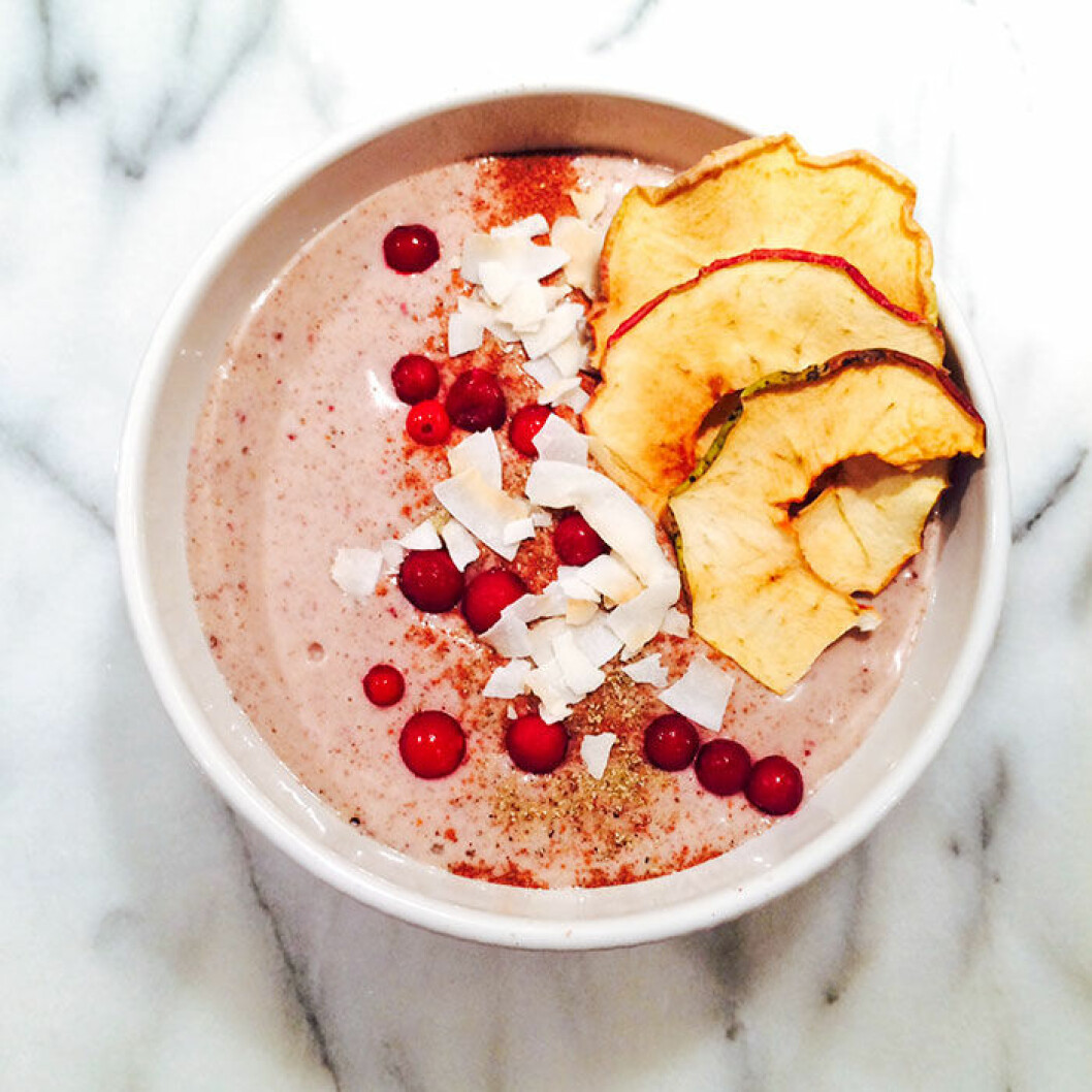 adventssmoothie, nyttig smoothie