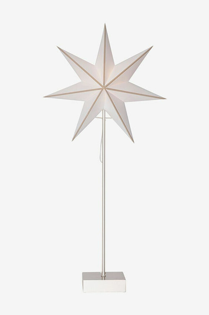 adventsstjärna på fot från star trading