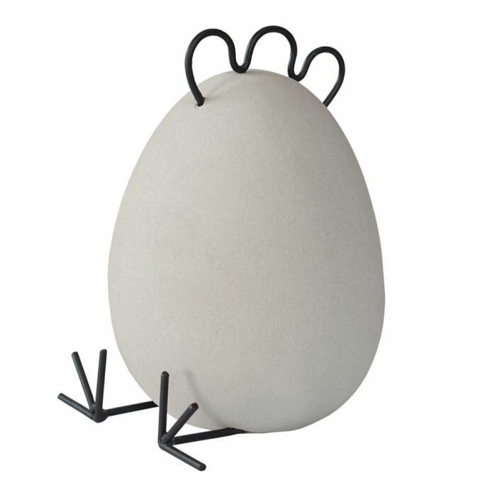 påskdekoration i betong