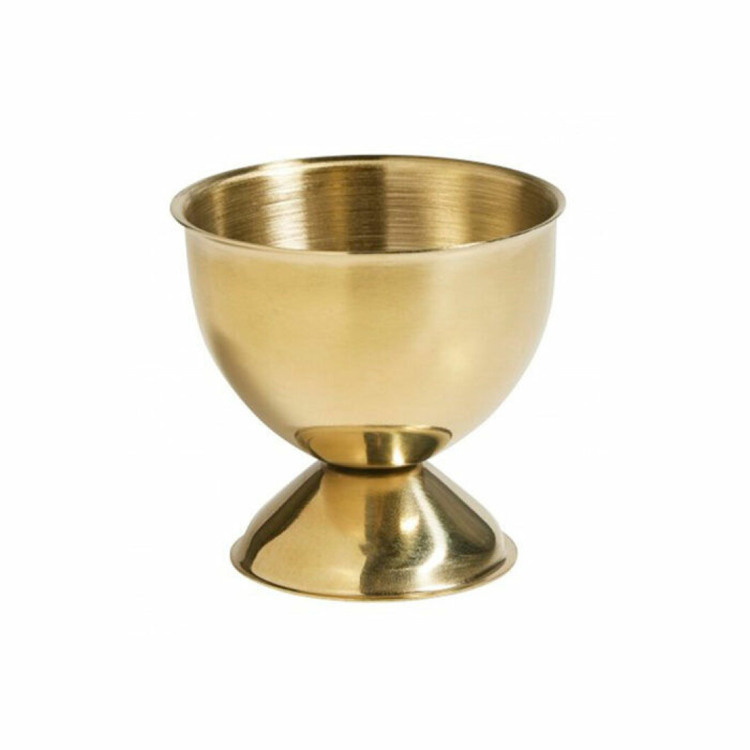 Äggkopp i guld