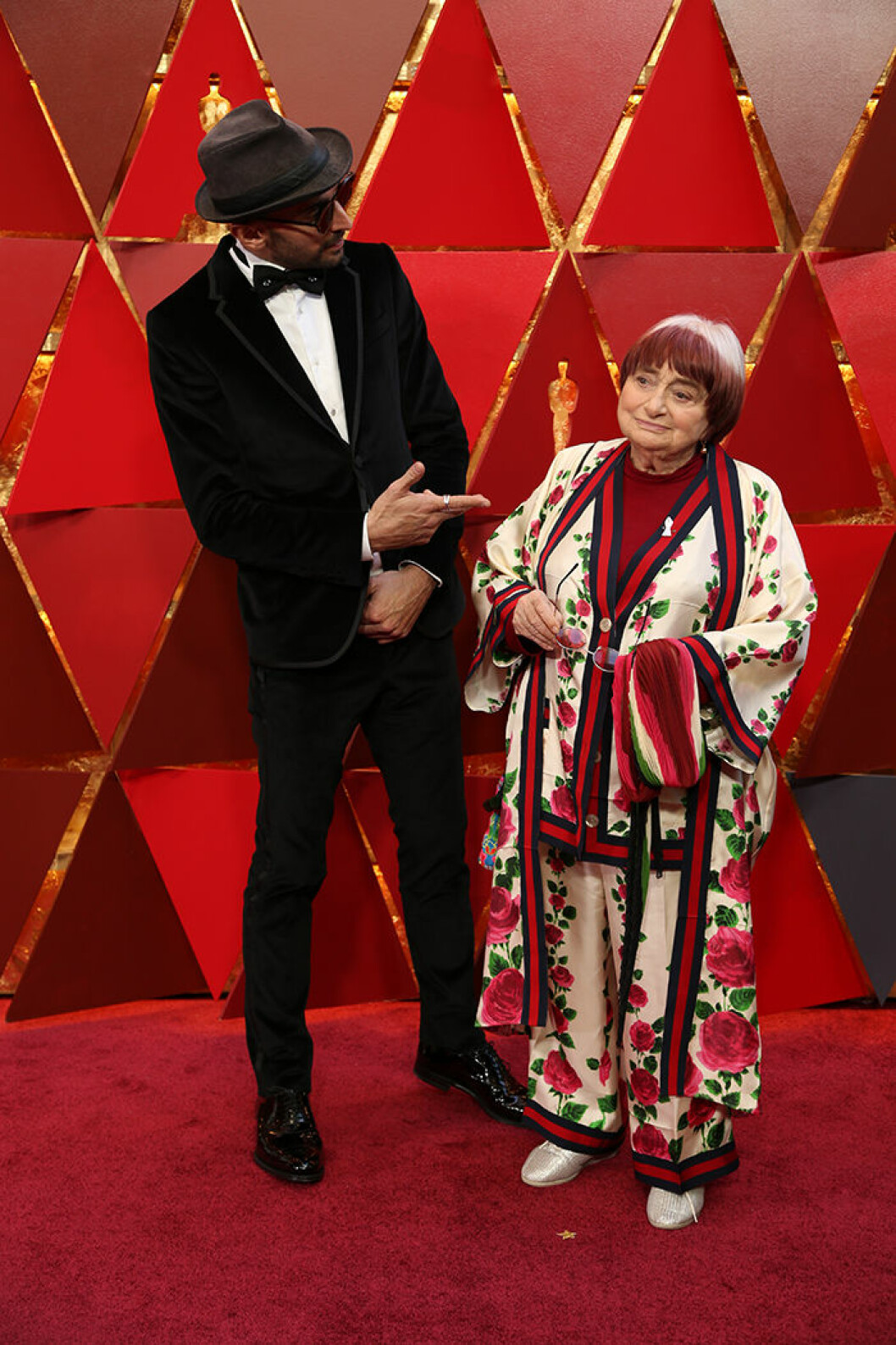Agnès Varda fick mycket uppmärksamhet. 