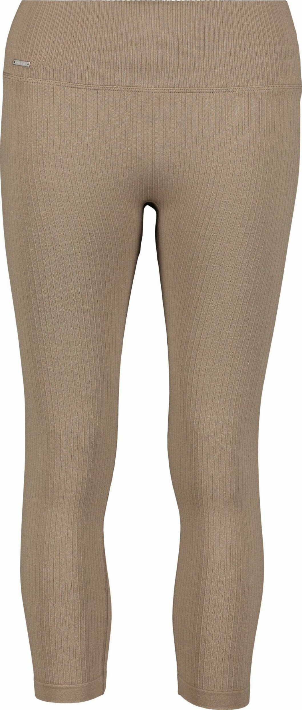 Matchande sömlösa leggings i beige från Aim'n.