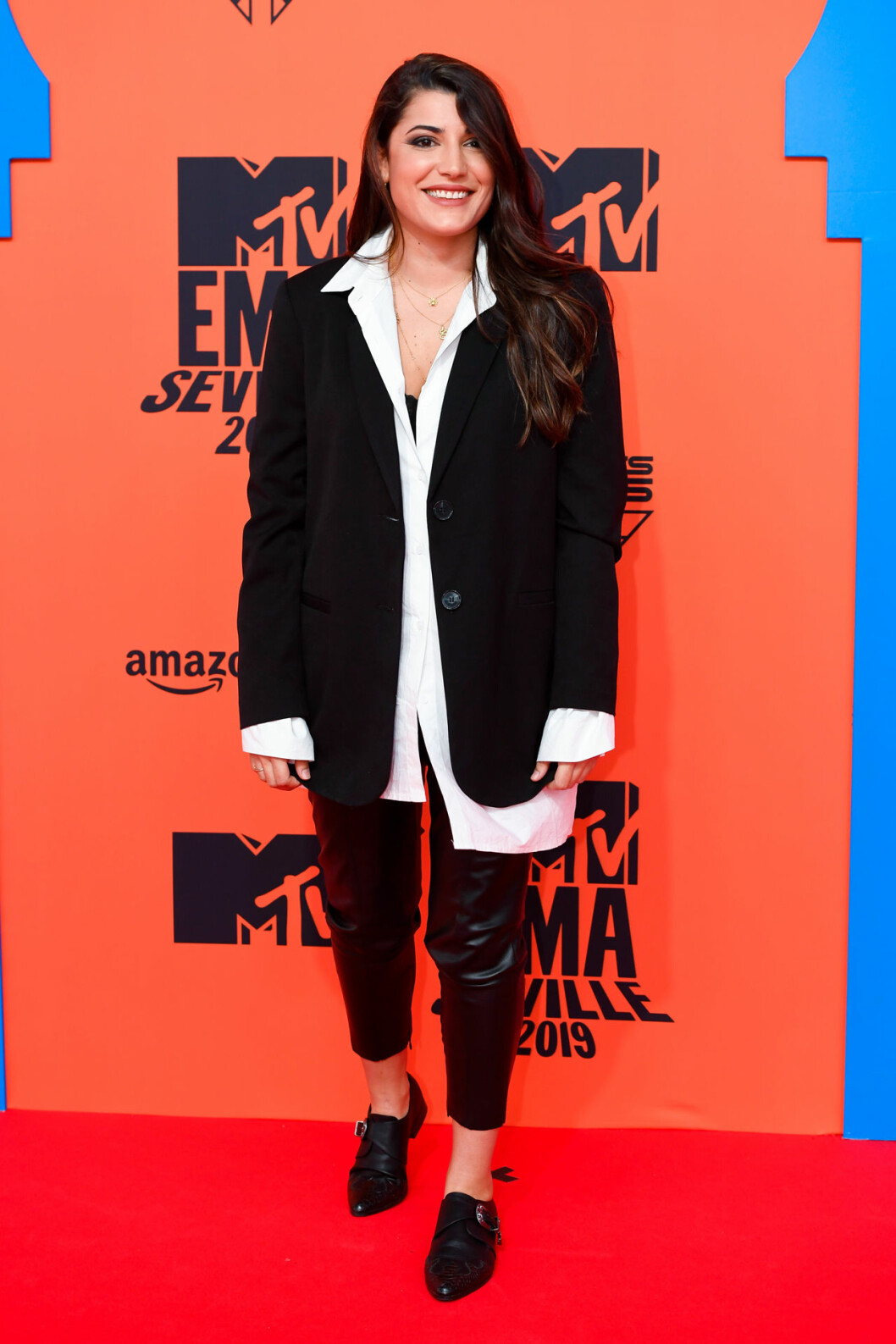 Alba Paul Ferrer. Alba Paul Ferrer på röda mattan på MTV EMA 2019