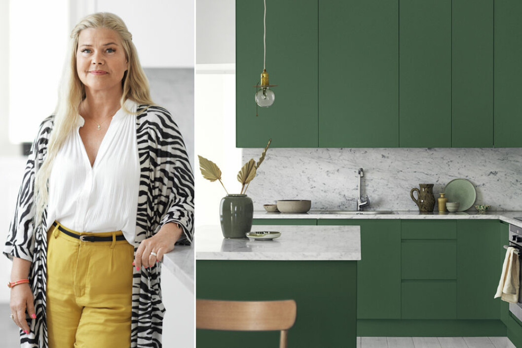 Yvonne Karlsson på Alcro tror att vi fortsätter våga färg – på vårt eget sätt. Yvonne Karlsson, färgexpert på Alcro