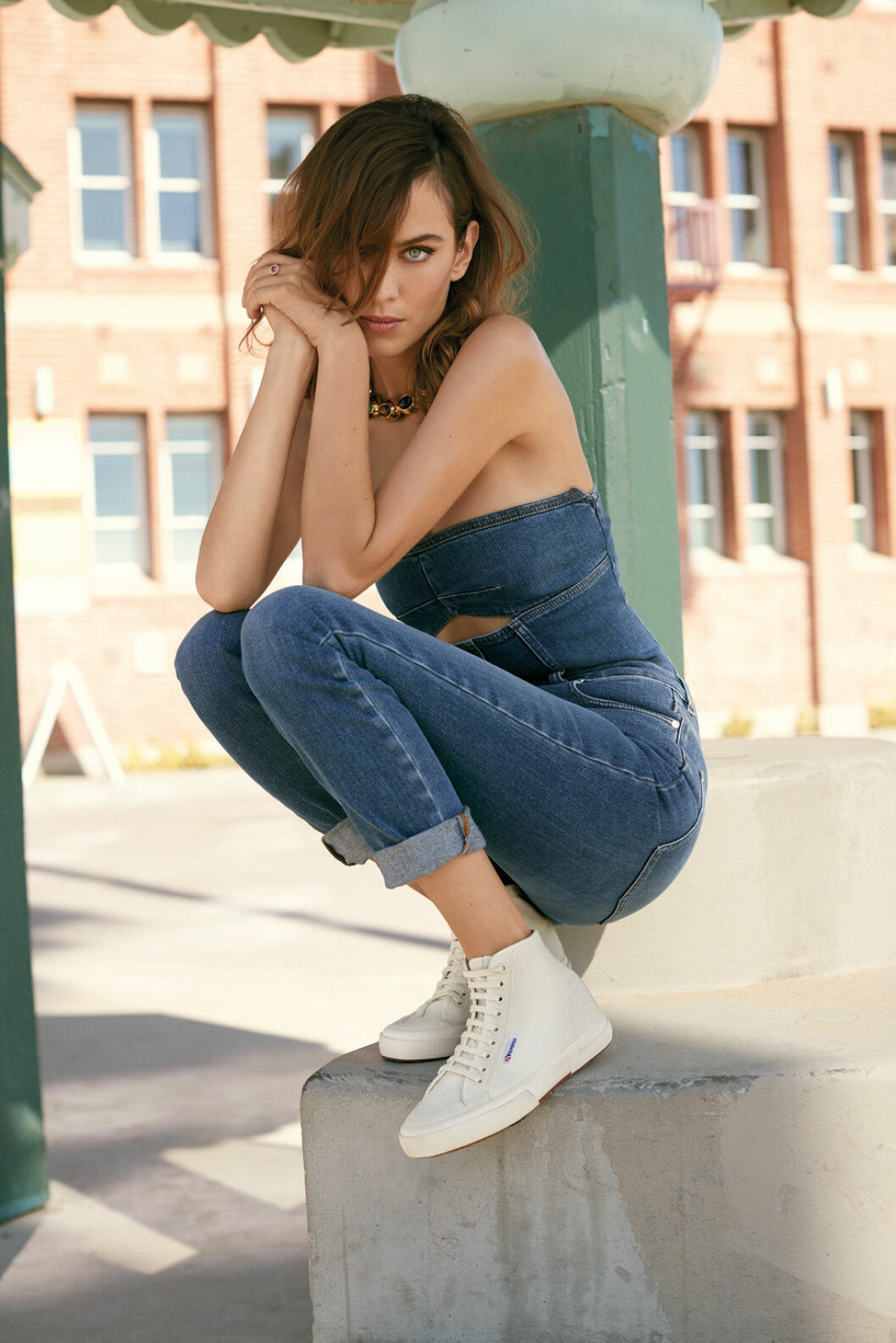 Alexa Chung för Supergas kollektion. 