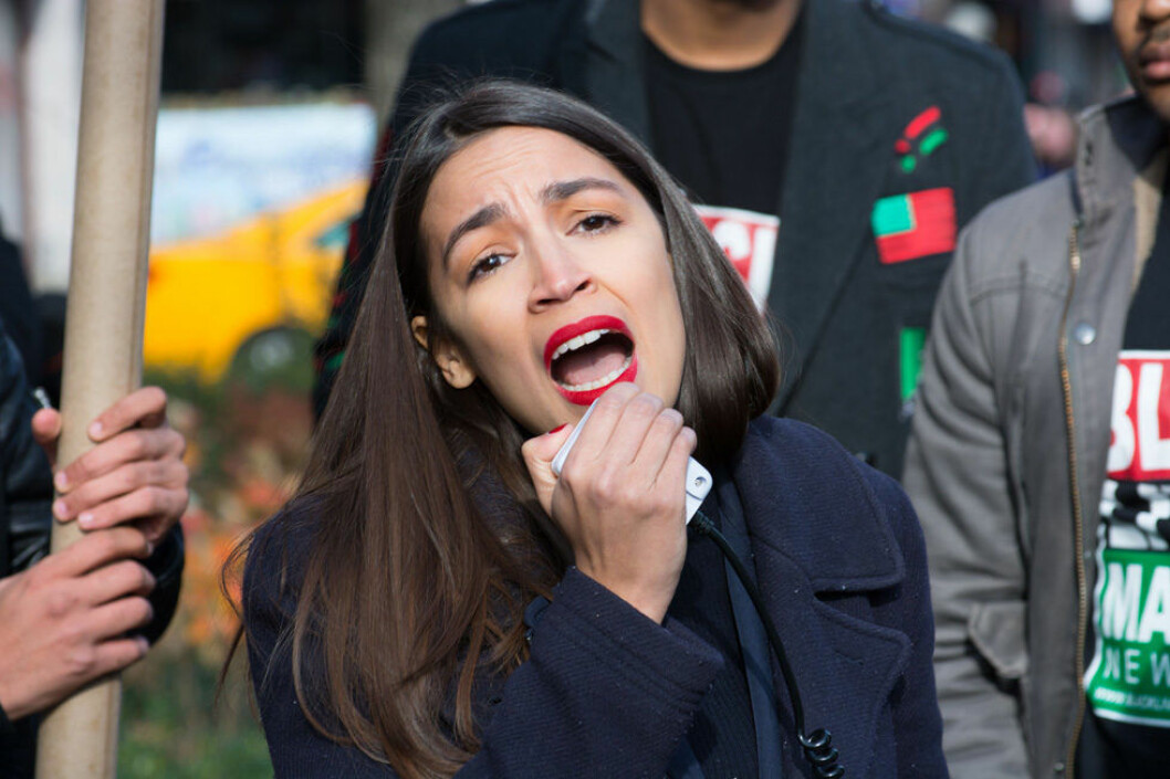 Alexandria Ocasio-Cortez som är en av kvinnorna som skrev historia i valet 2018.