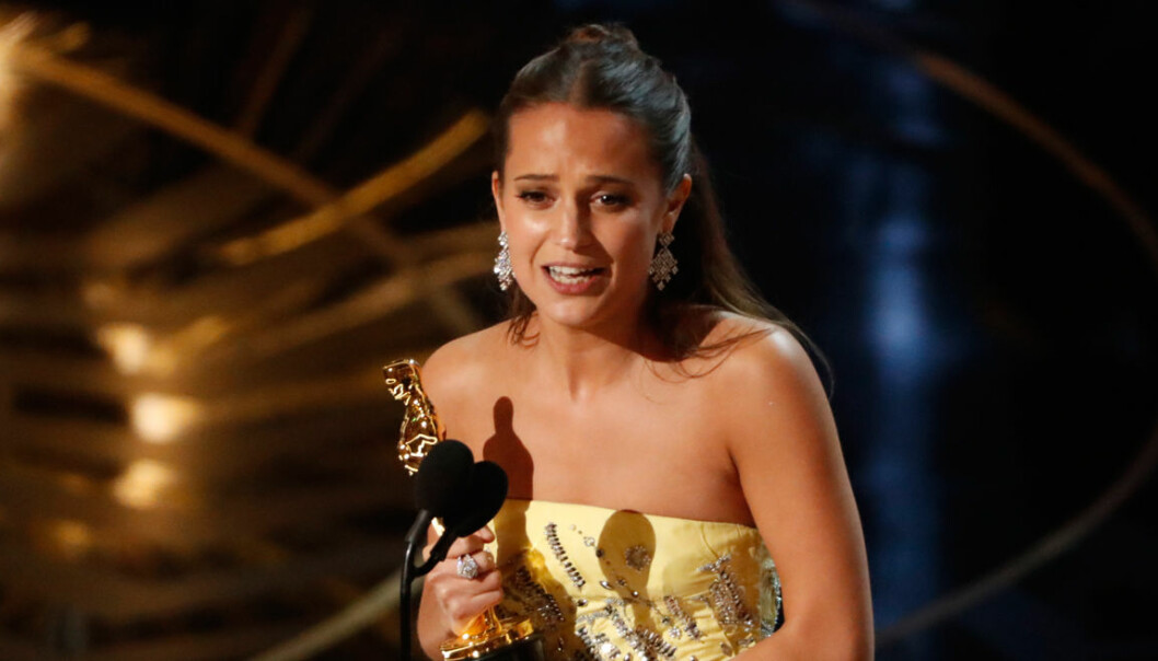 Alicia Vikander vann en Oscar!