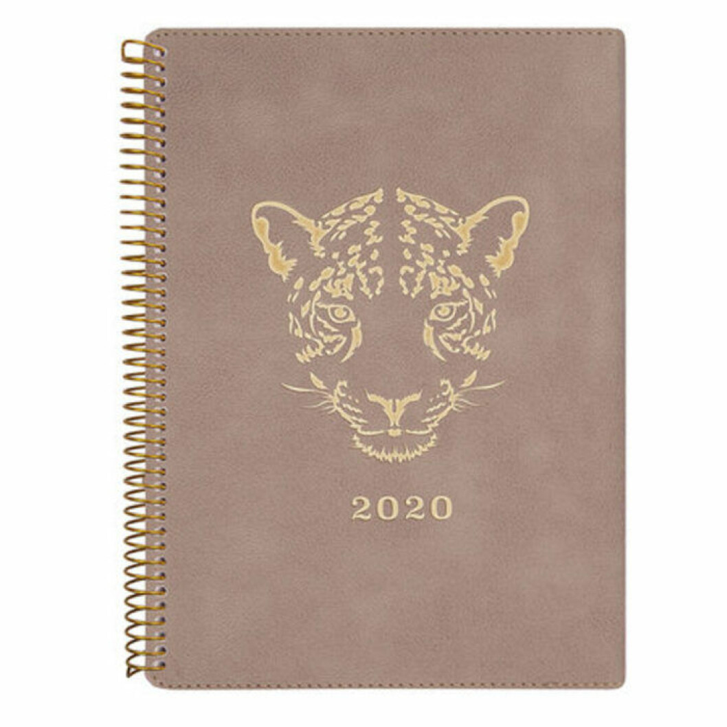 Kalender med tigertryck