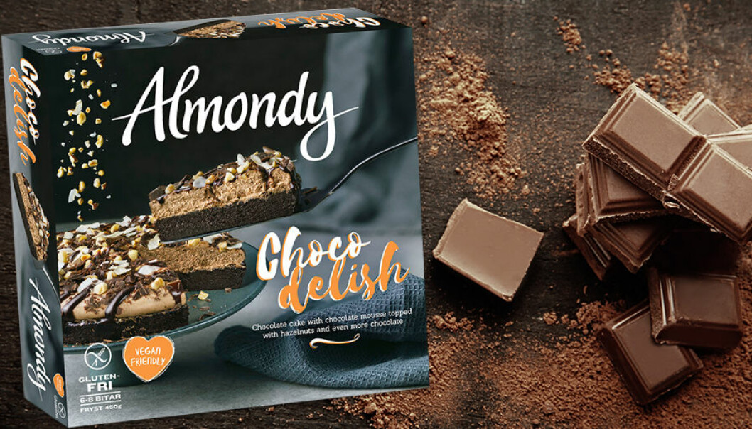 Almondy lanserar vegansk chokladkaka