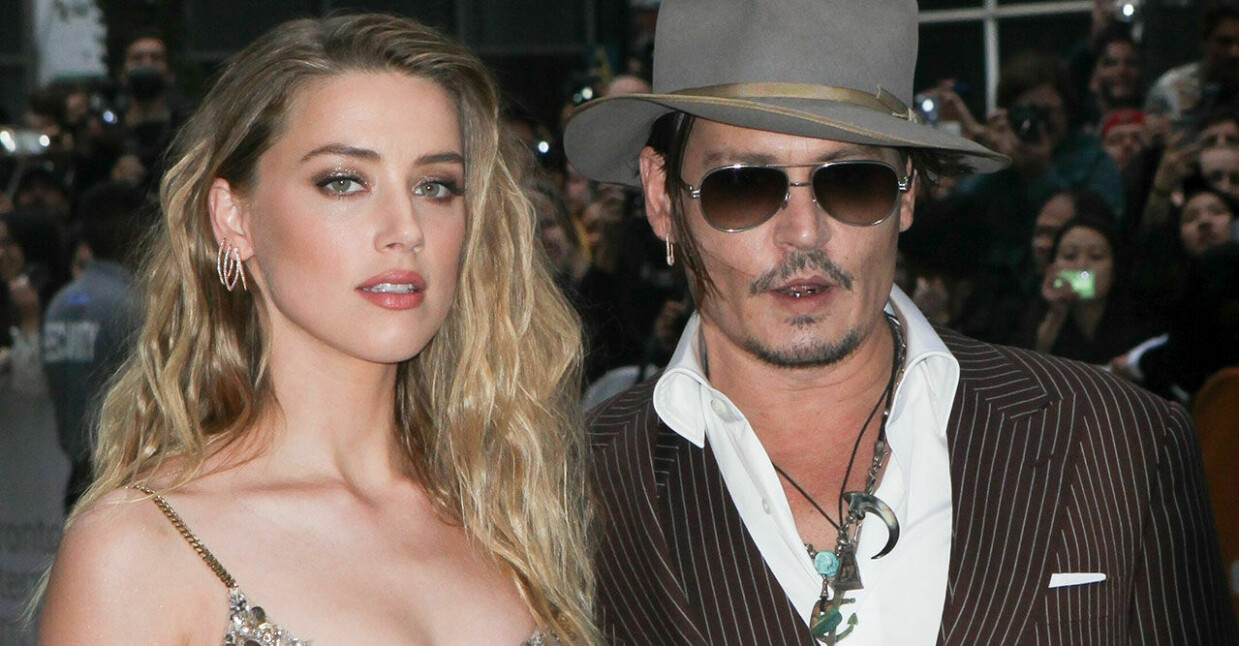Amber Heard och Johnny Depp