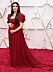 America Ferrera är gravid i röd klänning på röda mattan