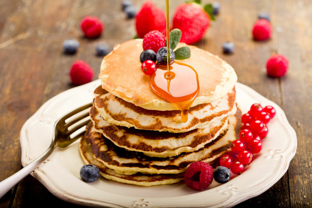 Amerikanska pannkakor. 