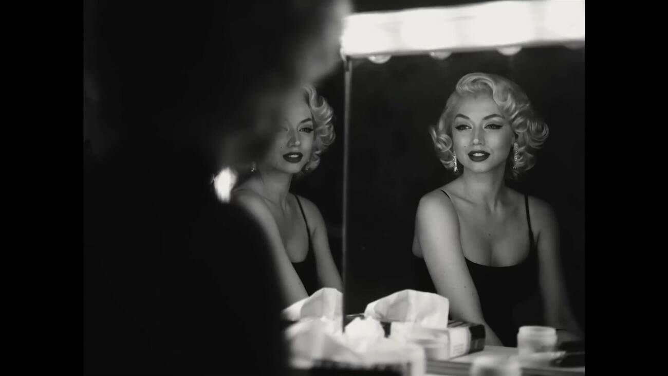 Ana de Armas som Marilyn Monroe