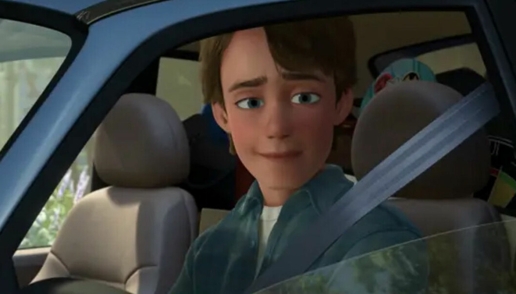 Andy i bilen