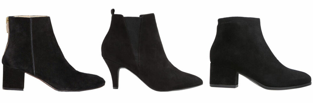 Ankelboots behövs i en kvinnas basgarderob.