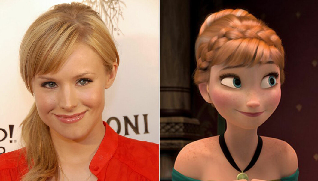 Kristen Bell som Anna i Frost (2013):