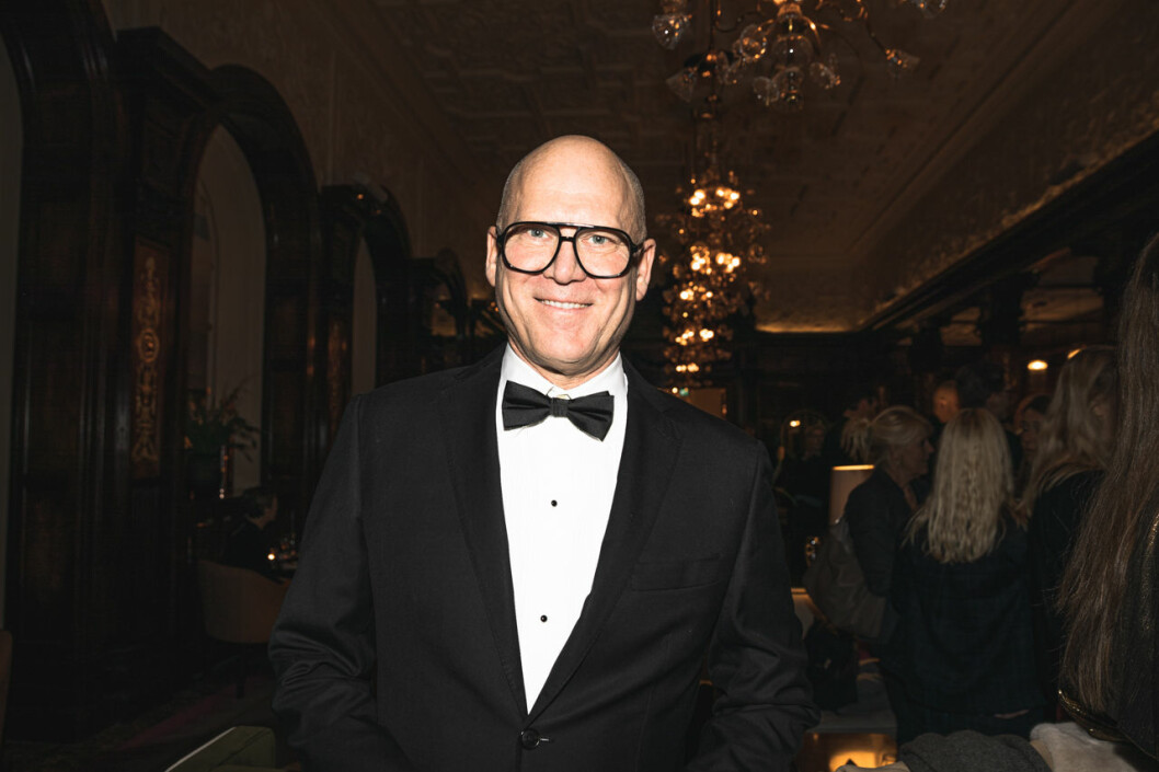 Micke Grimborg. Micke Grimborg på annonsmingel före ELLE-galan 2020
