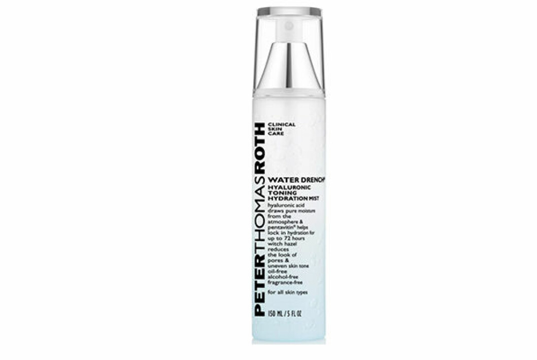 ansiktsmist hyaluronsyra fukt bästa Water drench hydrating toner mist