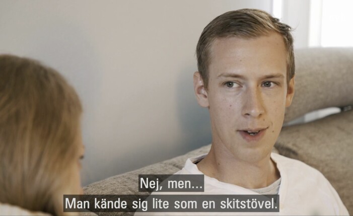 Man kände sig som en skitstövel eller Du betedde dig som en skitstövel..? Sofia och Anton, Gift vid första ögonkastet