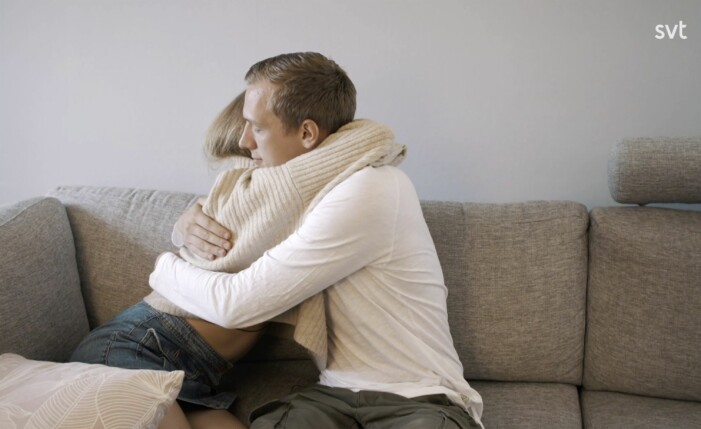 Så skönt att bara säga förlåt och förlåta. Man ska inte vara stolt i kärlek. Sofia och Anton, Gift vid första ögonkastet