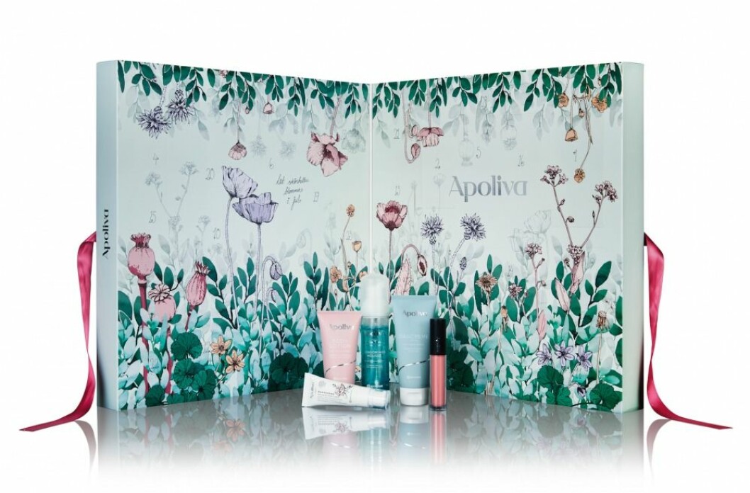 Apotekets adventskalender med beauty från Apoliva. Apotekets adventskalender
