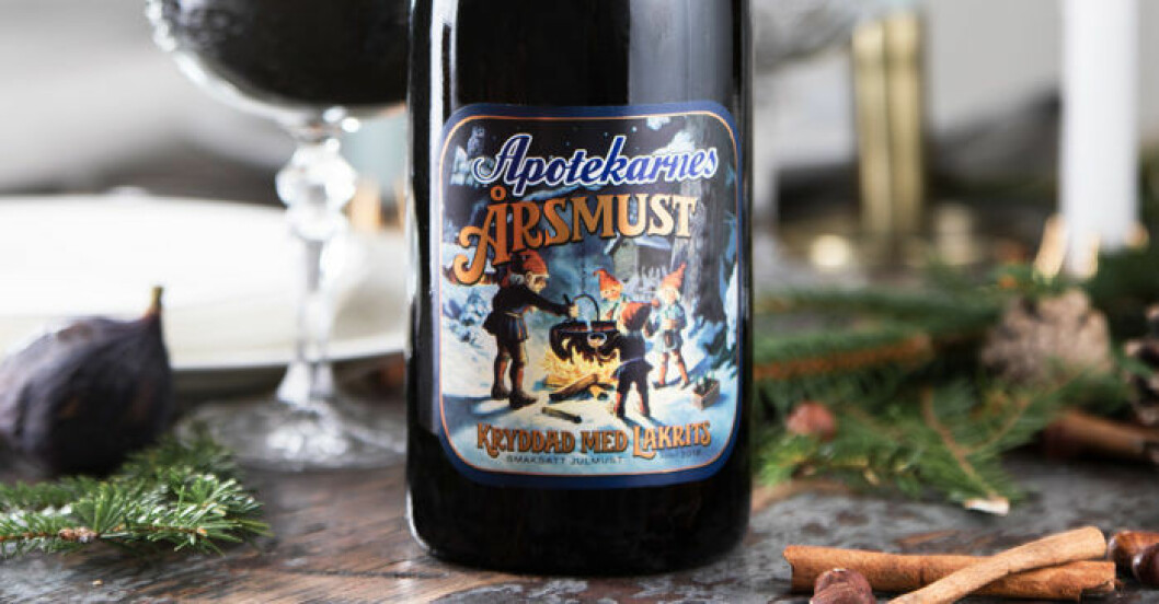 Apotekarnes årsmust 2018 smakar lakrits!