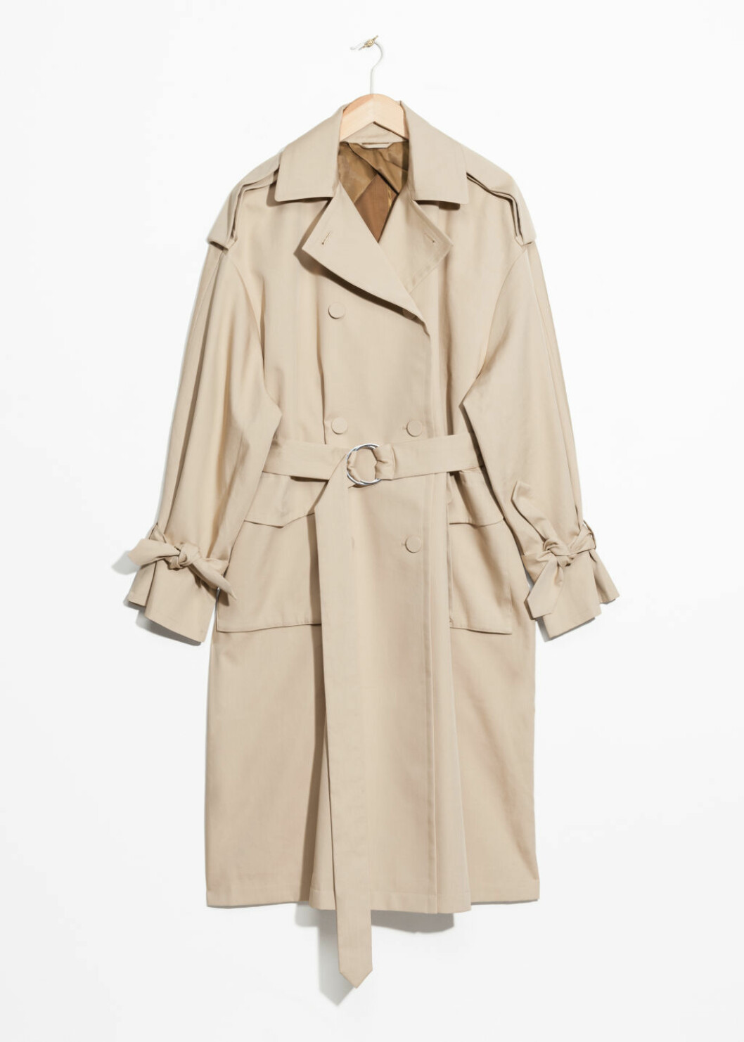 Oversized trenchcoat med skärp från &otherstories.