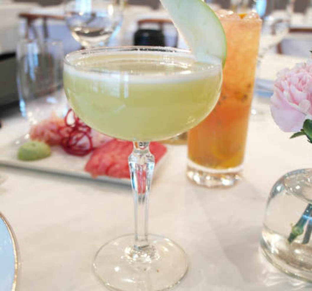 Apple & Ginger Martini. Apple & Ginger Martini.